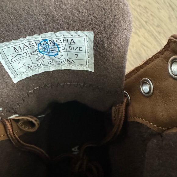 Outdoor snow/rubber boots by Mashansha size 7 - Picture 4 of 7